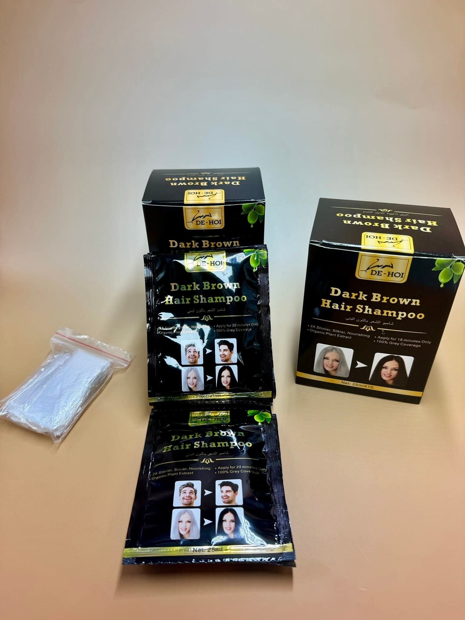 Dark Brown COLOR HAIR SHAMPOO