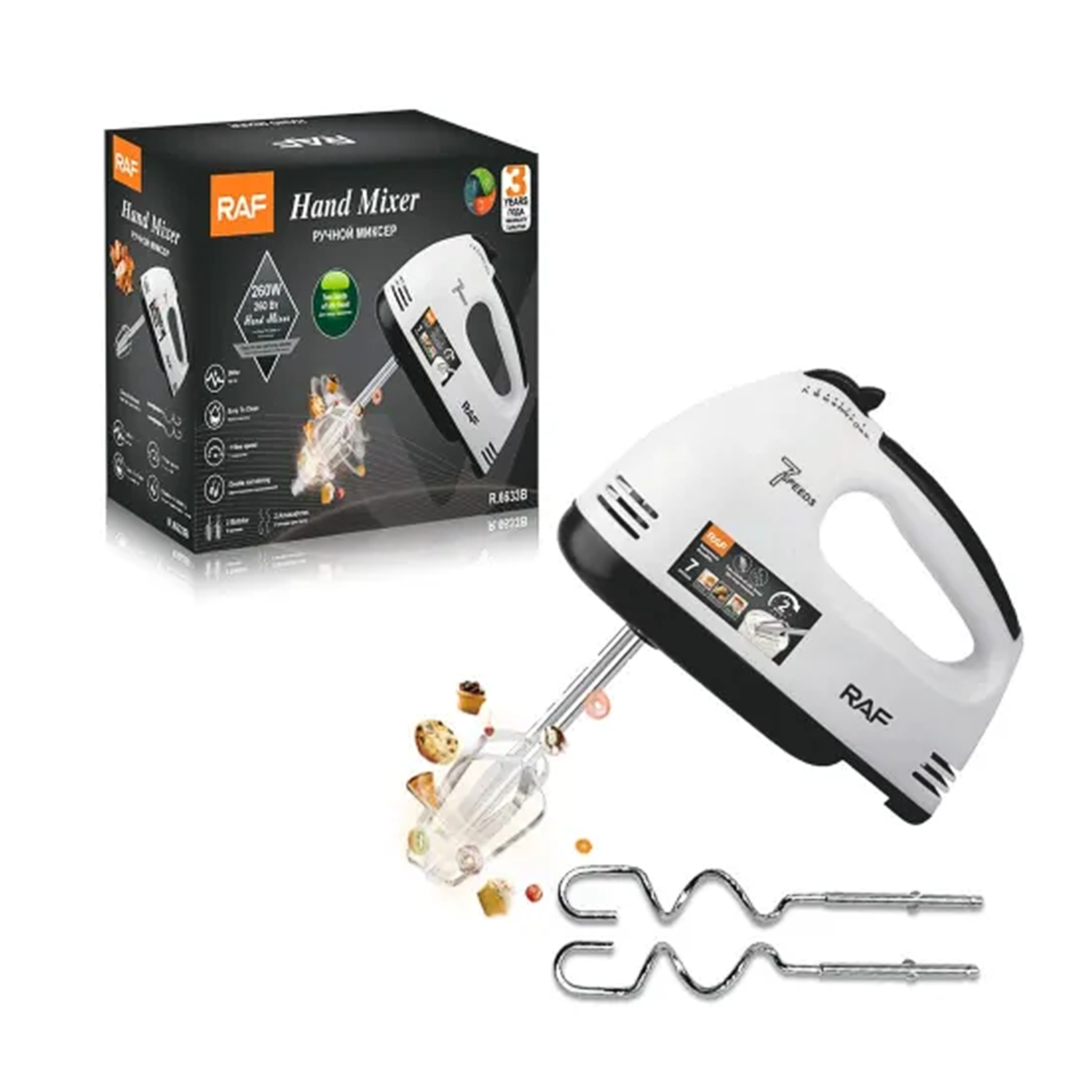 RAF HAND MIXER R-6633W